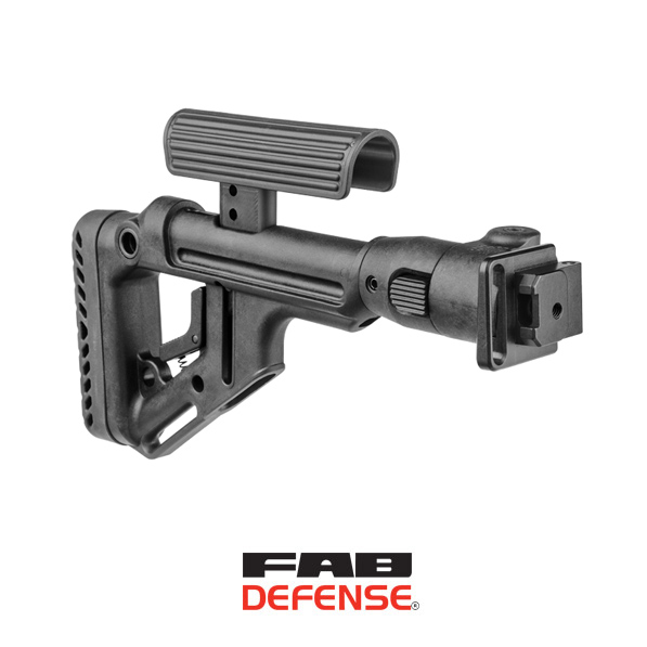 FAB Defense UAS-AKS-P Folding Stock for AKS-74U Krinkov - Black