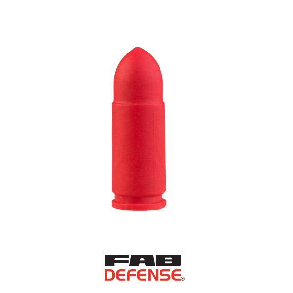 Cvičný náboj FAB Defense polymerový, cal.9x19mm 1ks