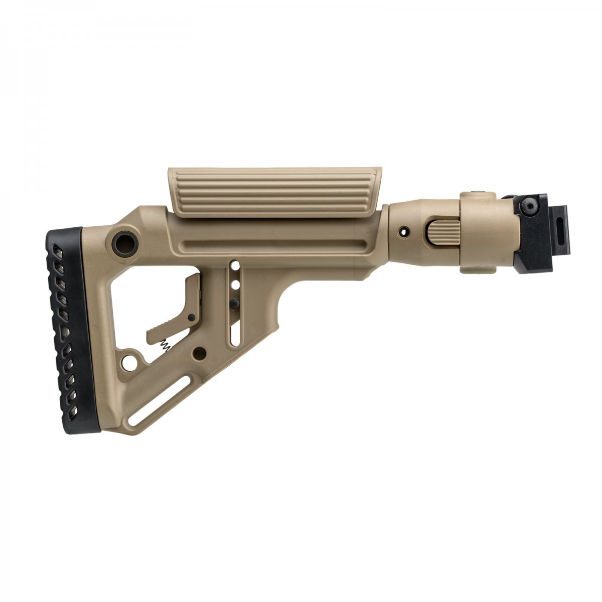 Sklopná pažba pro AKS-74U (krinkov) typ Galil-2 - polymerová písková