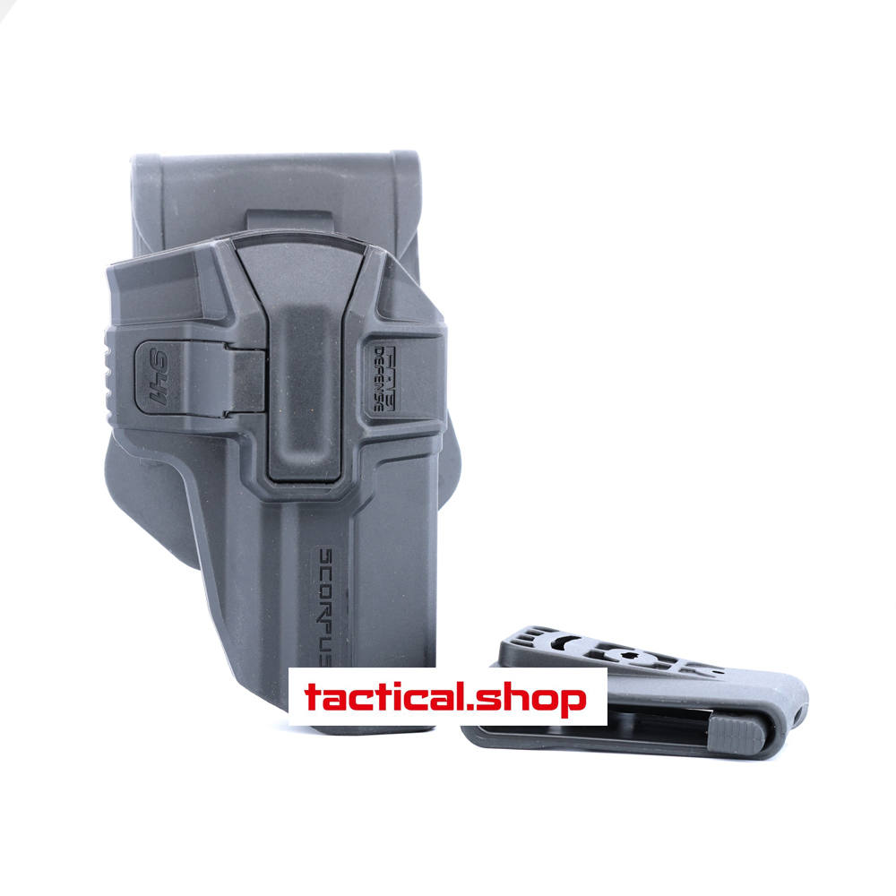 FAB M1-941F L1 RH Scorpus Holster for Jericho 941F (Paddle and Belt Adapter)