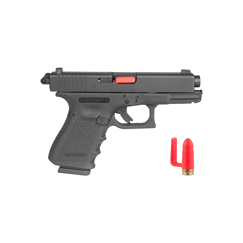 Cvičný náboj ráže 9mm Luger s vlaječkou 1ks