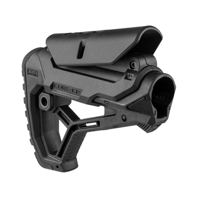 FAB GL-CORE CP Stock with Cheek Rest - Black