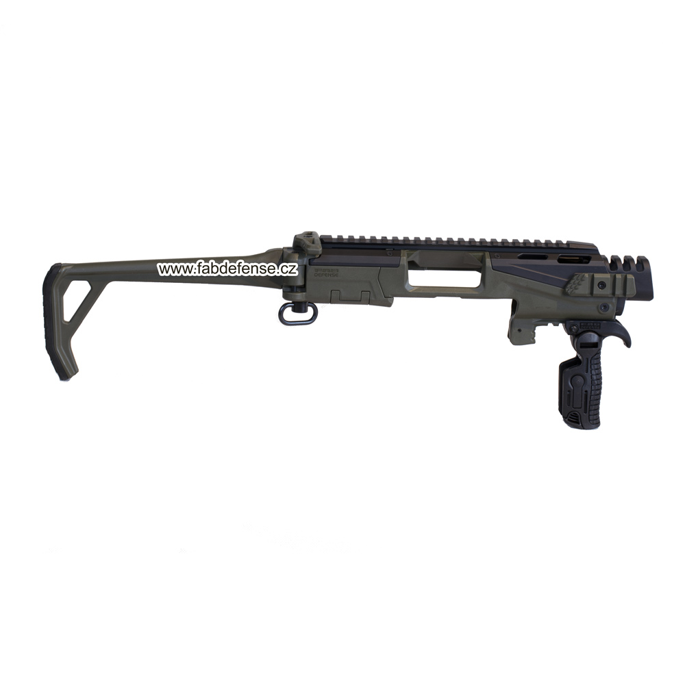 Konverze pro pistole Glock 17, 18, 19, 22, 23, 25, 31, 32, 37, 38 (Gen 3, 4, 5) zelená