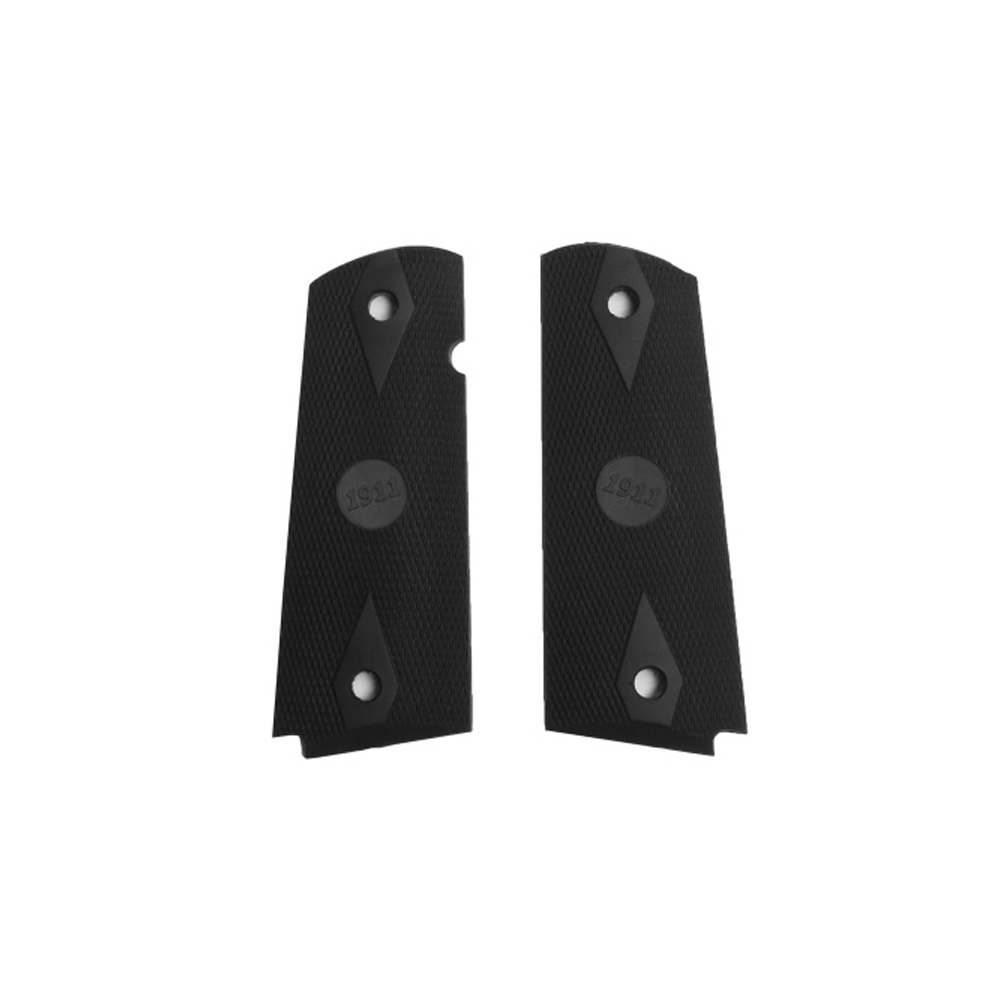 1911 Pistol Grip Panels - Black