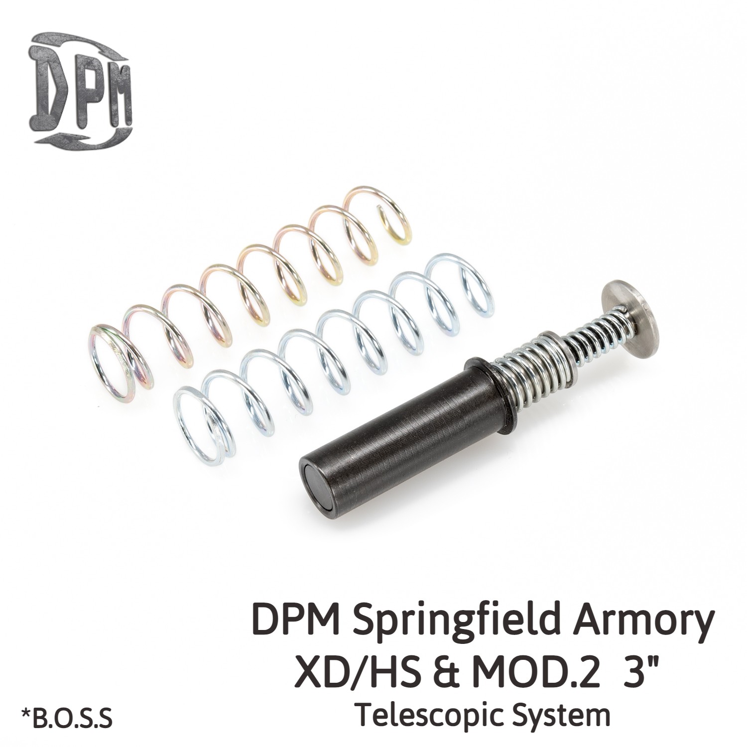 Teleskopická vratná pružina DPM pro Springfield XD/HS & MOD.2 3.0" 9mm & 40S&W