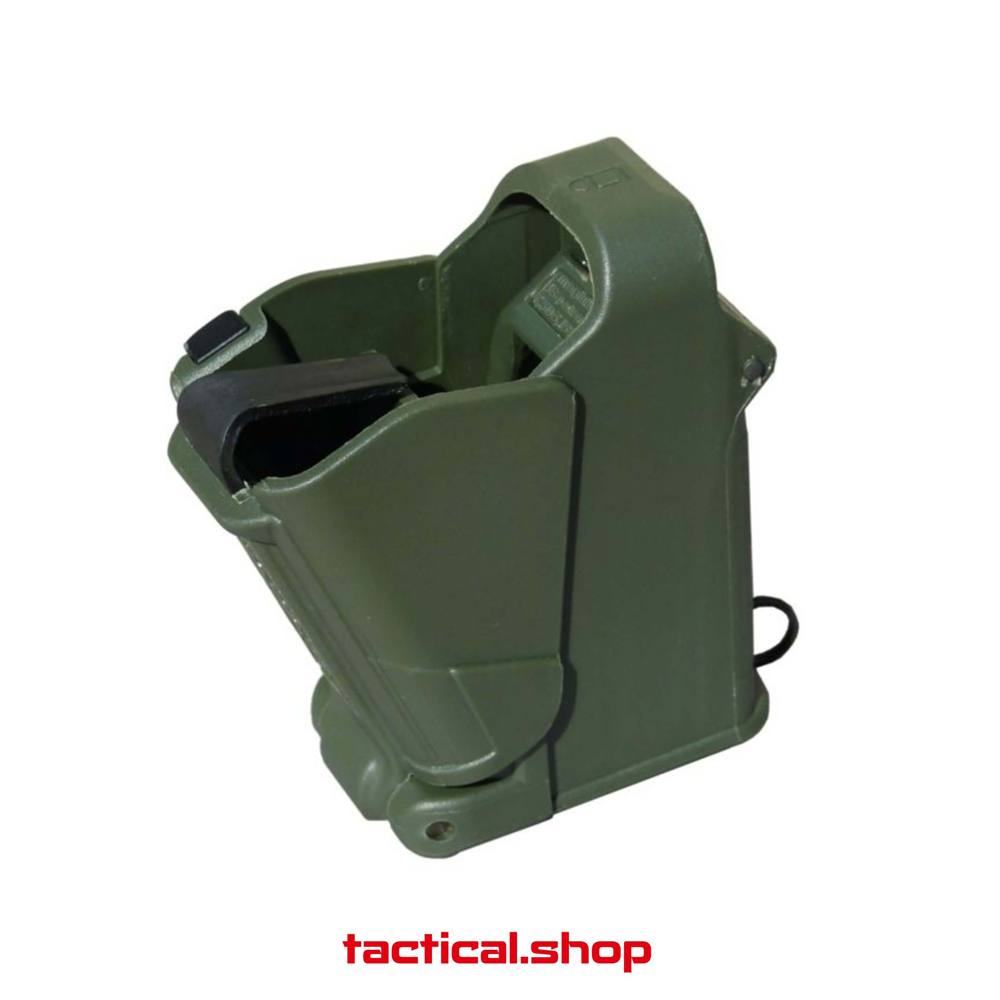 Rychlonabíječ / vybíječ pro pistolové zásobníky, 9mm - .45 ACP - Dark Green