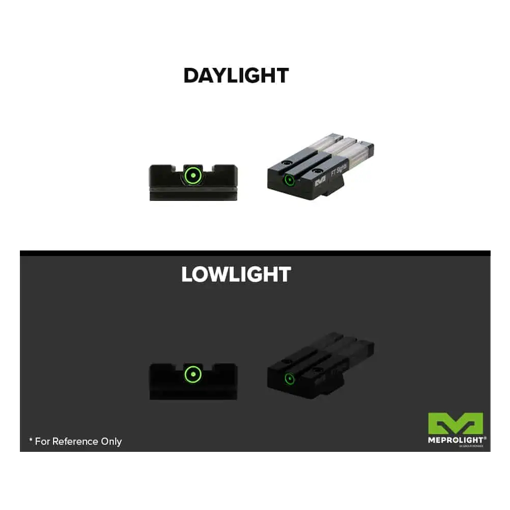 Meprolight FT Bullseye for RUGER MARK III/IV - zelené hledí