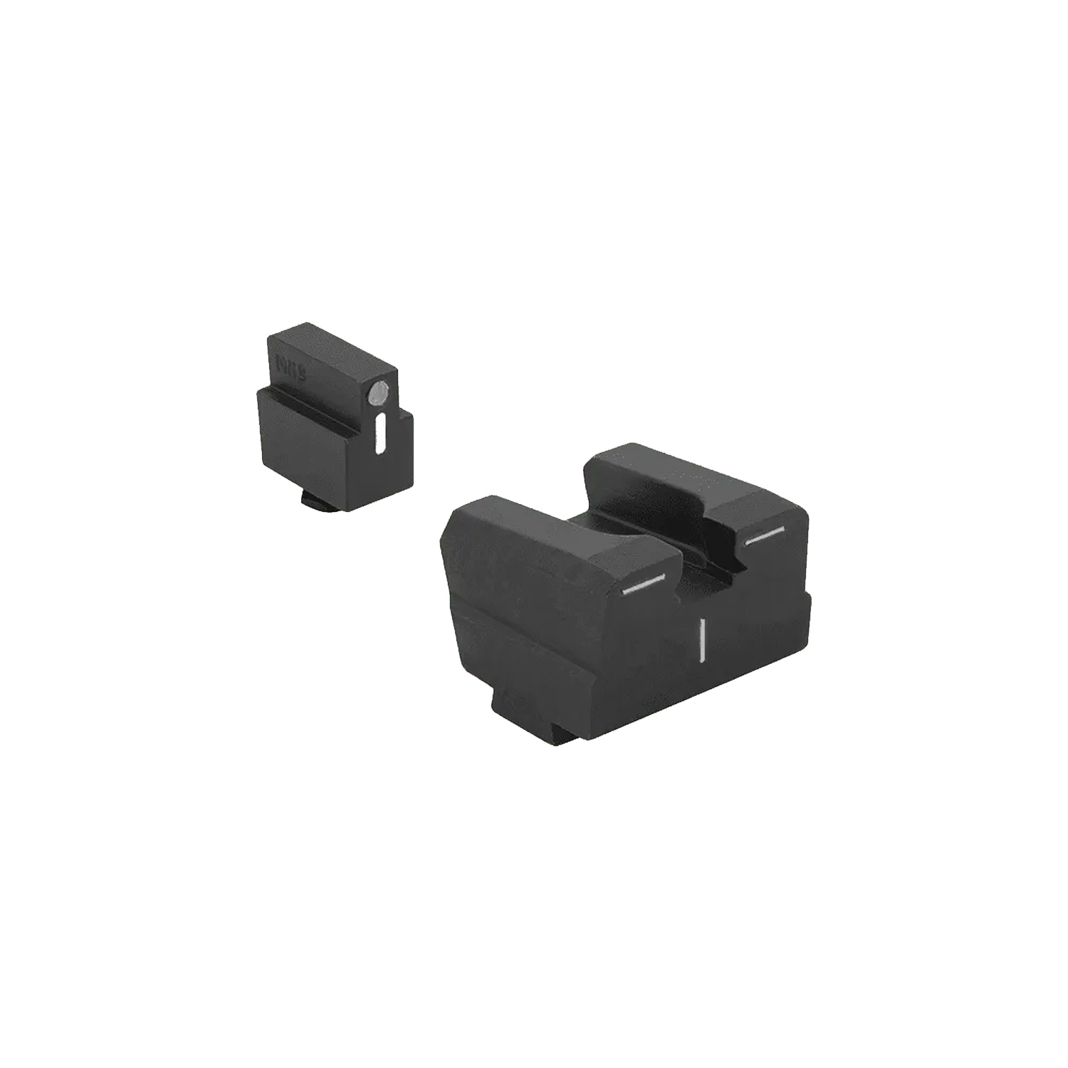 Tritiová mířidla pro Glock 17/19 Mepro R4E Tru-Dot SUPPRESSOR - zelená / zelená
