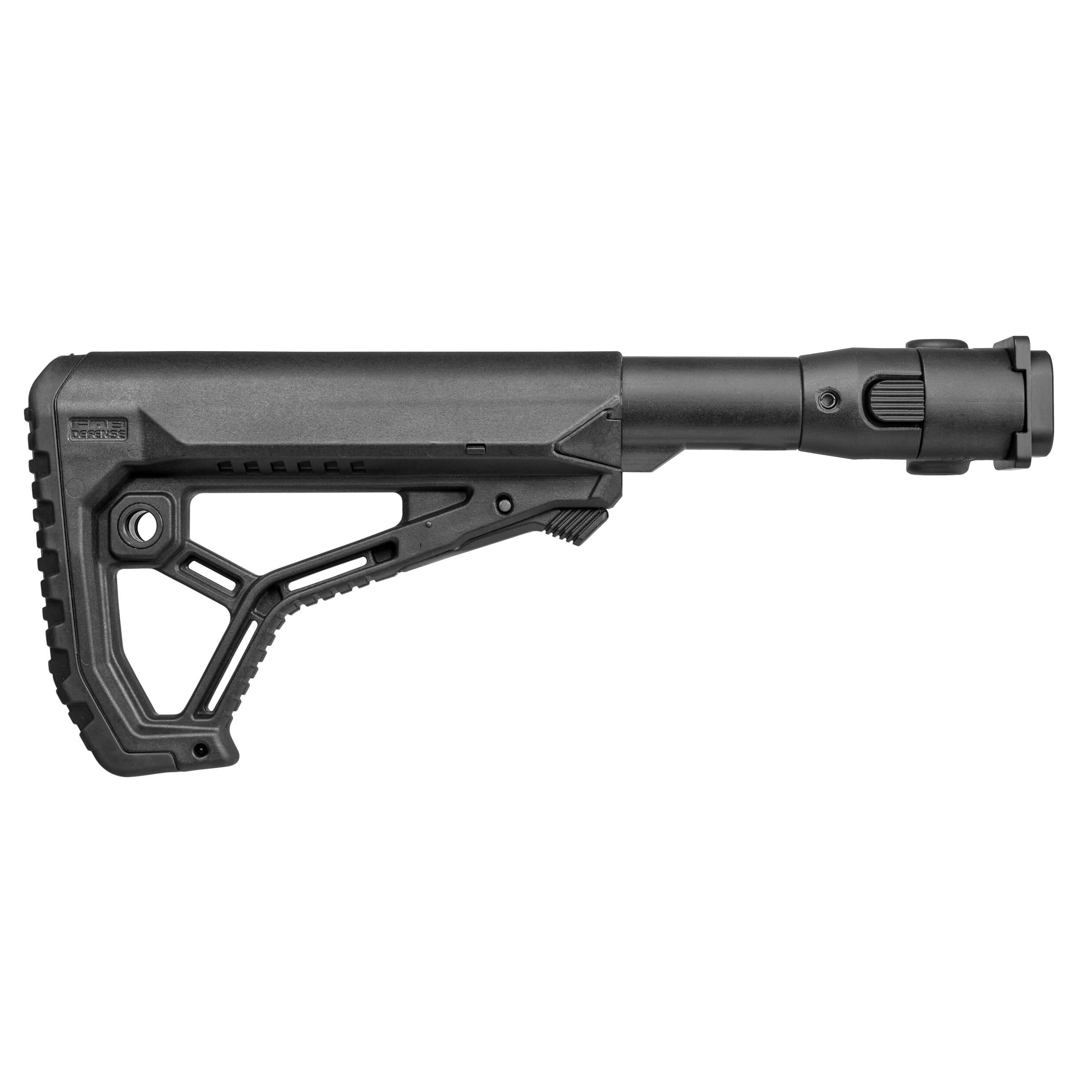 FAB M4-ZAS-CORE Folding Telescopic Stock with GL-Core for ZASTAVA M70 B1/B3/M77 B1 - Black