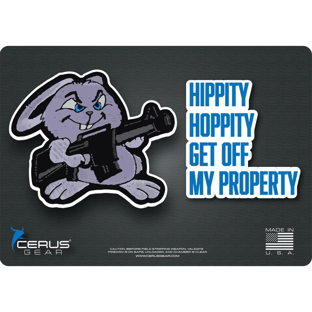 Cerus Gear Hippity Hoppity Easter Handgun Mat