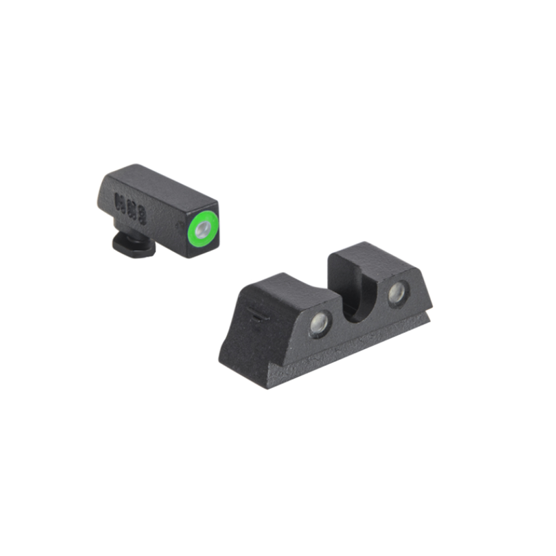Tritiová mířidla MEPROLIGHT HYPER-BRIGHT pro Glock 42/43/43X/48 zelená