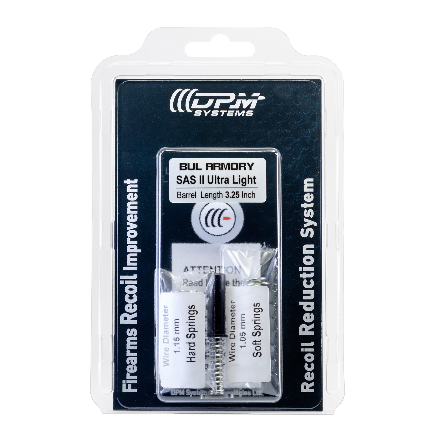 DPM Recoil Springs for Bul Armory BUL SAS II ULTRA LIGHT 3.25" BULL BARREL