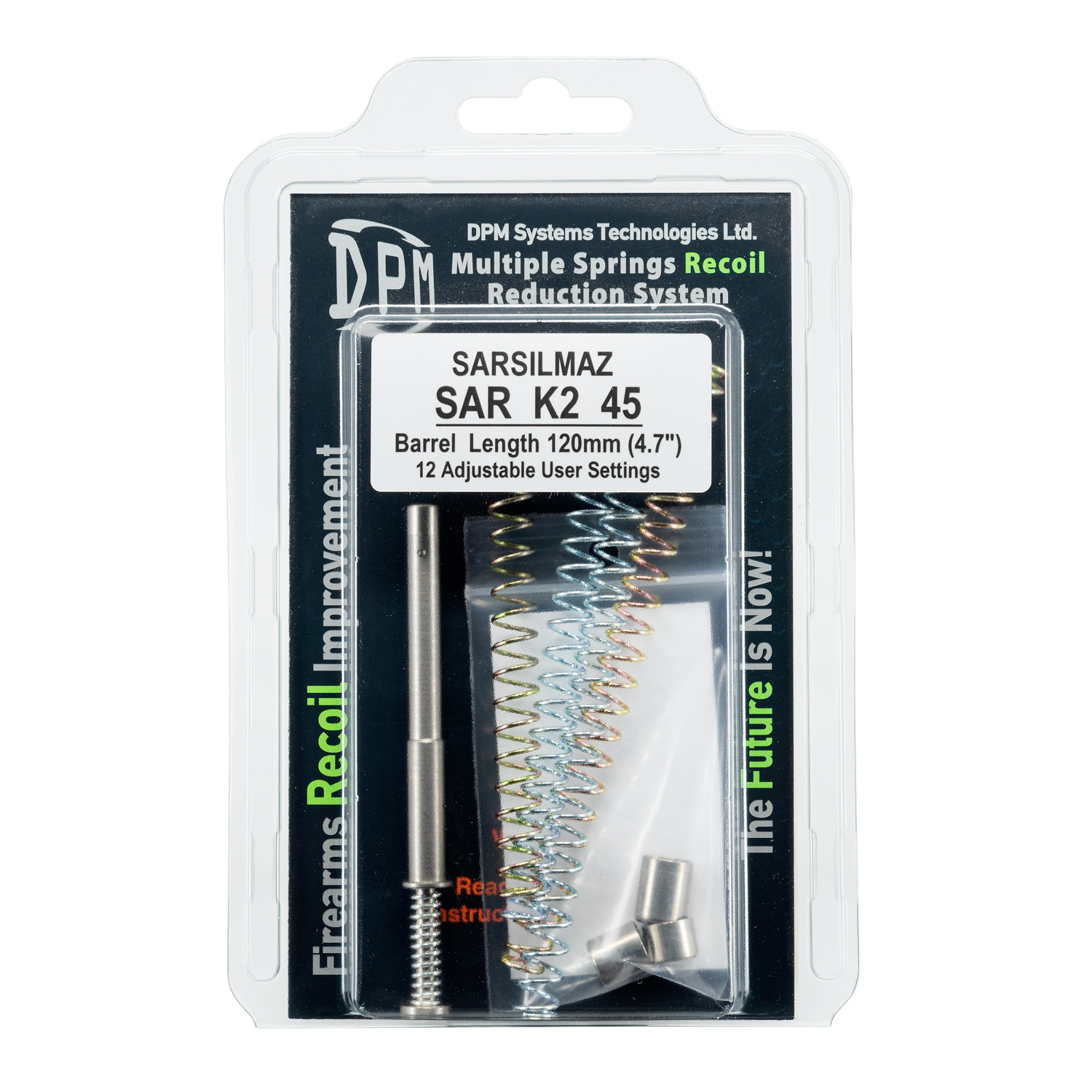 Vratná pružina DPM pro SAR K2 4.7" Barrel .45ACP