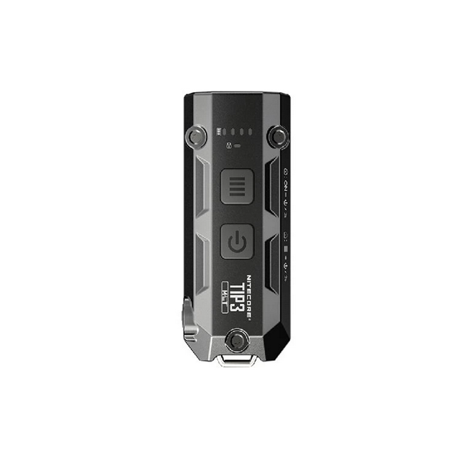 Kapesní svítilna NITECORE TIP 3 černá, 720lm, USB-C, Li-ion, 650 mA