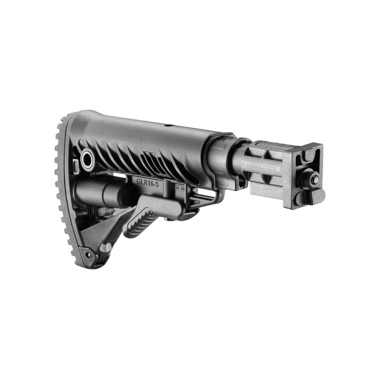 FAB Defense SBT-V58 FK Fixed Telescopic Stock for SA VZ. 58 with Shock Absorber - Black
