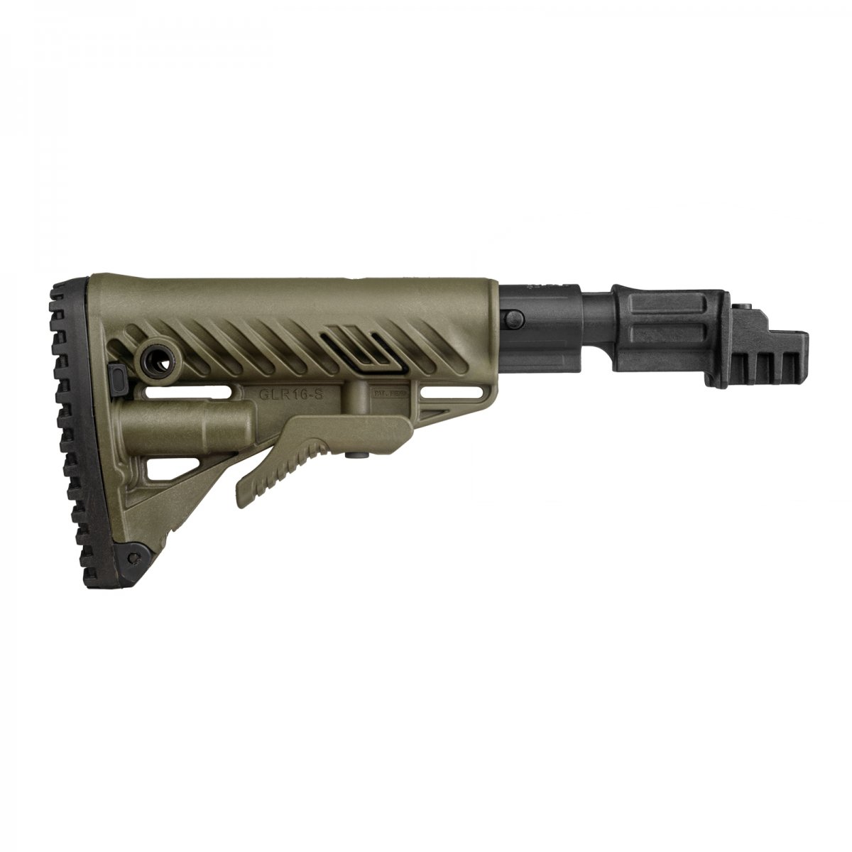 FAB Defense SBT-K47 FK Fixed Telescopic Stock for AK-47 with Shock Absorber - OD Green