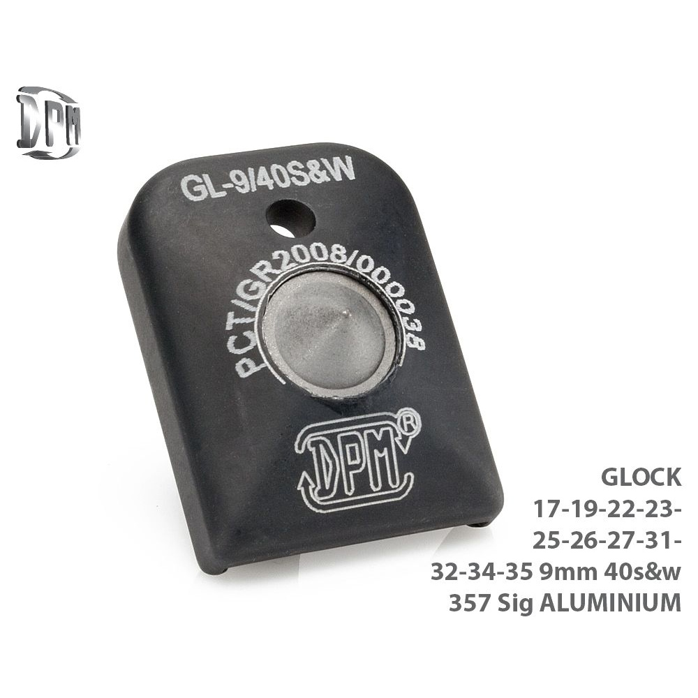 DPM Magazine Floorplate/Glass Breaker for Glock 17-19-22 Aluminum