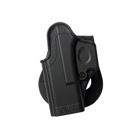 GK1 - Jednodílné pouzdro IMI Defense pro Glock 17/19 pro leváka - černé