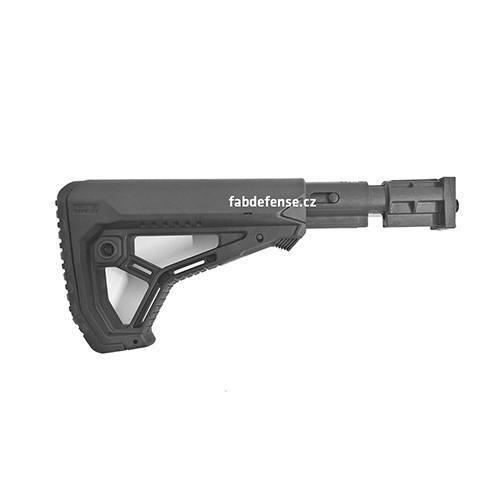 FAB Defense SBT-V58 FK CORE Fixed Telescopic Stock with Shock Absorber and GL-Core - Black