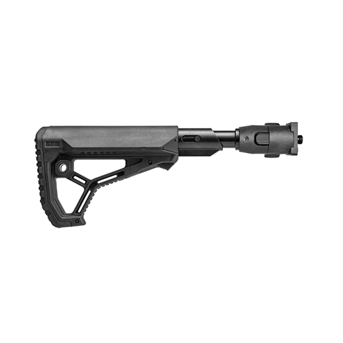 FAB M4-VZP-SB-CORE Folding Telescopic Stock with Shock Absorber and GL-Core Stock - Black