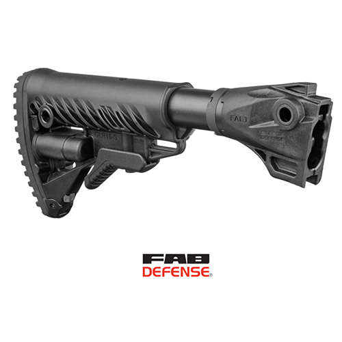 Fixed Telescopic Stock for FN FAL - Black