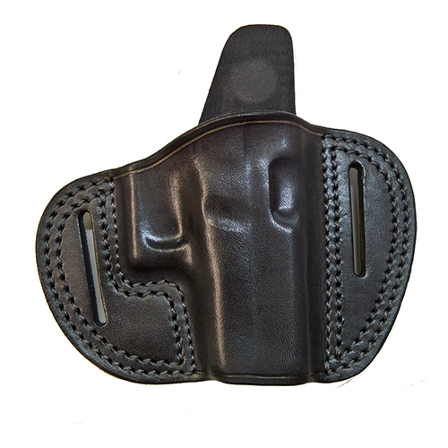LOBO LB-G43OUT External Leather Belt Holster for Glock 43 – Dark Brown