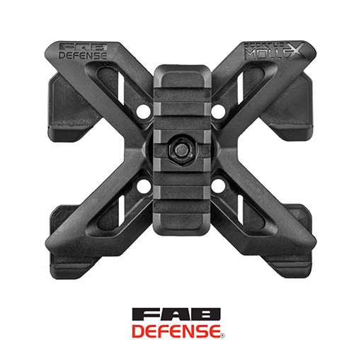 Rotating Picatinny Rail on MOLLE Adapter (M) - Green
