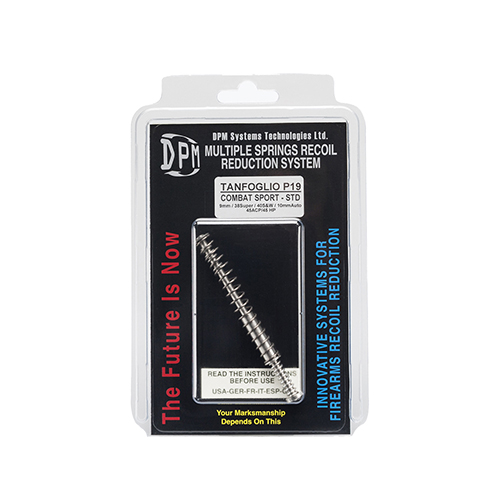 DPM Recoil Springs for TANFOGLIO P19-Combat Sport-STD-Force Sport (Barrel 119mm All Calibres)