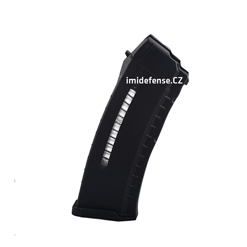 Izraelský polymerový zásobník s okénkem AK-74 G2 ráže 5,45x39 Basic 30 ran - černý