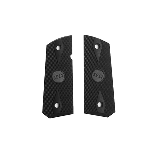 1911 Officer Grip Panels - Black