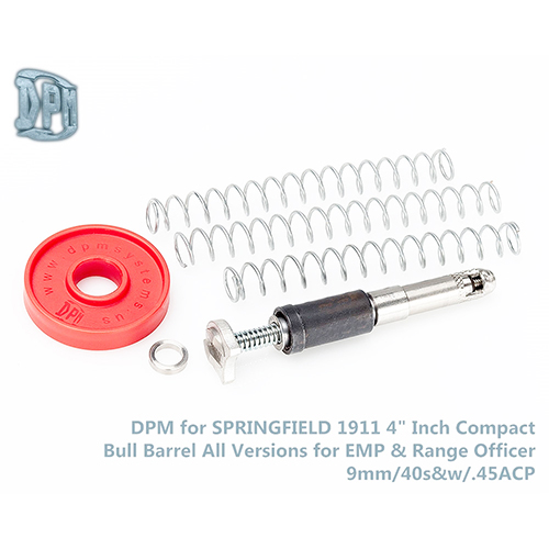 DPM Recoil Springs for SPRINGFIELD ARMORY (HS) 1911 4" Compact Bull Barrel All Vesions for EMP & Range Officer (9mm, 40S&W,.45ACP)