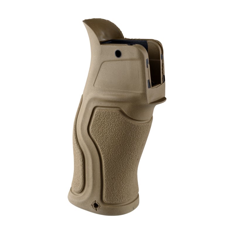 Cheek Rest with Side Rail for GLR-16S Stock FAB Defense - Black