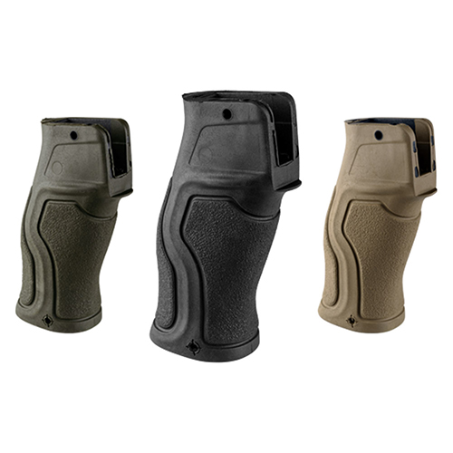 FAB Gradus FBV Ergonomic Pistol Grip without Beavertail for M4/AR-15 - Black