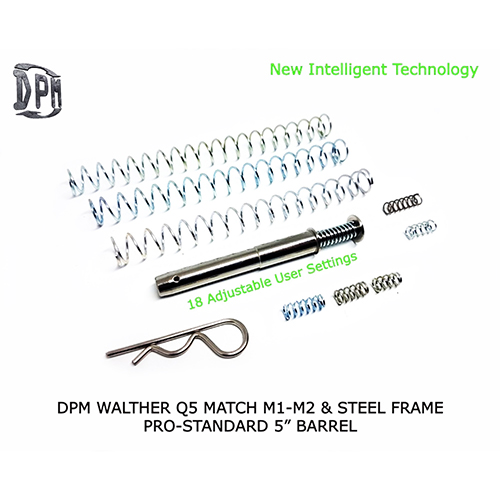 Vratná pružina DPM pro Walther Q5 MATCH M1/M2 & Polymer - Steel Frame Pro/Standard 5"