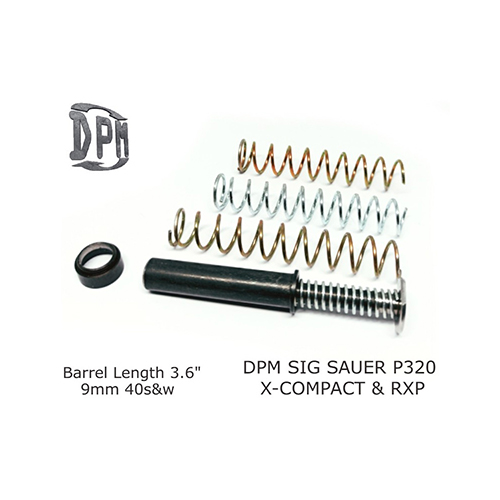 DPM Recoil Springs for Sig Sauer P-320 ΧCOMPACT  Barrel 3.6" (92 mm) (9mm, 40S&W)