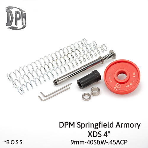 DPM Recoil Springs for SPRINGFIELD ARMORY (HS) XDS 4" Barrel (9mm, 40S&W, .45ACP) 9 Adjustable Settings
