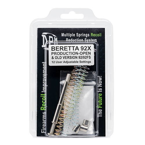 DPM Recoil Springs for Beretta 92X PRODUCTION & OLD VERSION 92/92FS 12 Adjustable User Settings