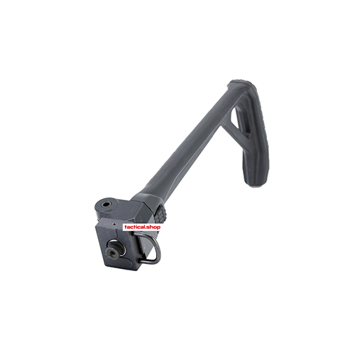 FP KPOS STOCK-V58 v2 Polymer stock with duralumin joint and steel strap eyelet for SA58 - Black