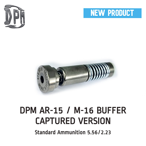 DPM Buffer AR-15/M-16 & PCC 9mm New Captured Version Standard Ammunition 5.56/2.23 (82mm/3.2")
