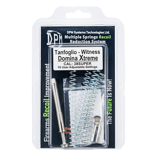 Vratná pružina DPM pro Tanfoglio Domina Extreme .38 Super 15 Adjustable Settings