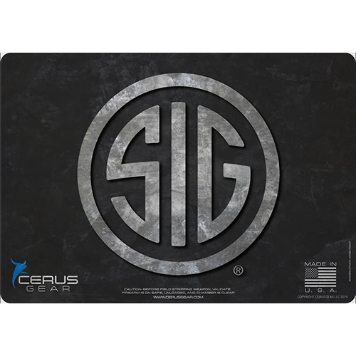 Cerus Gear SIG Sauer Cleaning Mat - Black
