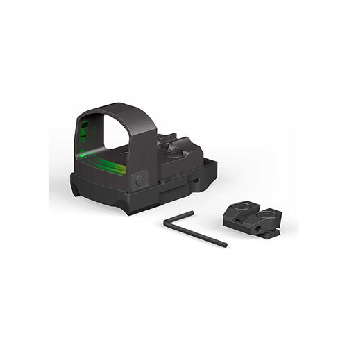 CAT SM2 Red Dot System with Magnetic Mount and Glowing Rear Sight for Glock 43/43X