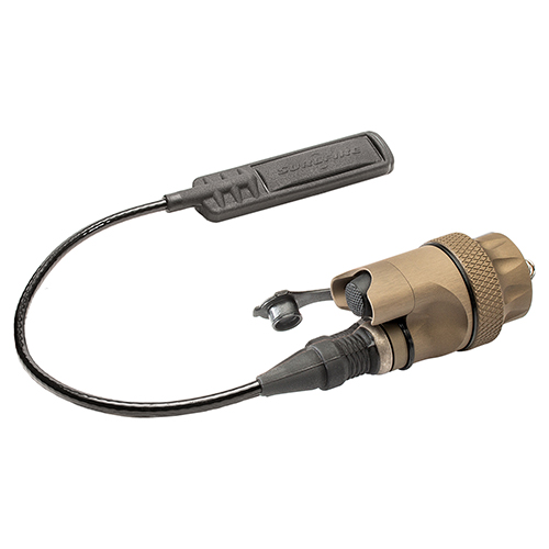 Duální spínač pro svítilny SureFire Scout, délka kabelu 7" pískový