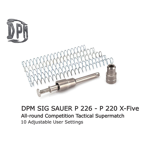 DPM Recoil Springs for Sig Sauer P226/P220 X-Five & X-Six Competition Tactical (9mm, 40s&w)