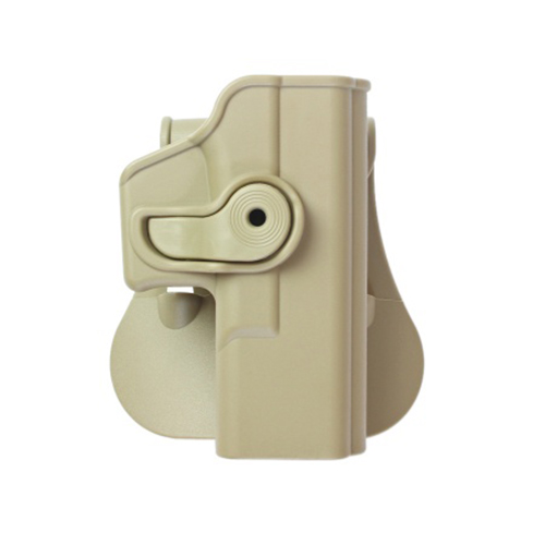 Polymerové pouzdro IMI Defense pro Glock 19/23/32 s pádlem - pískové