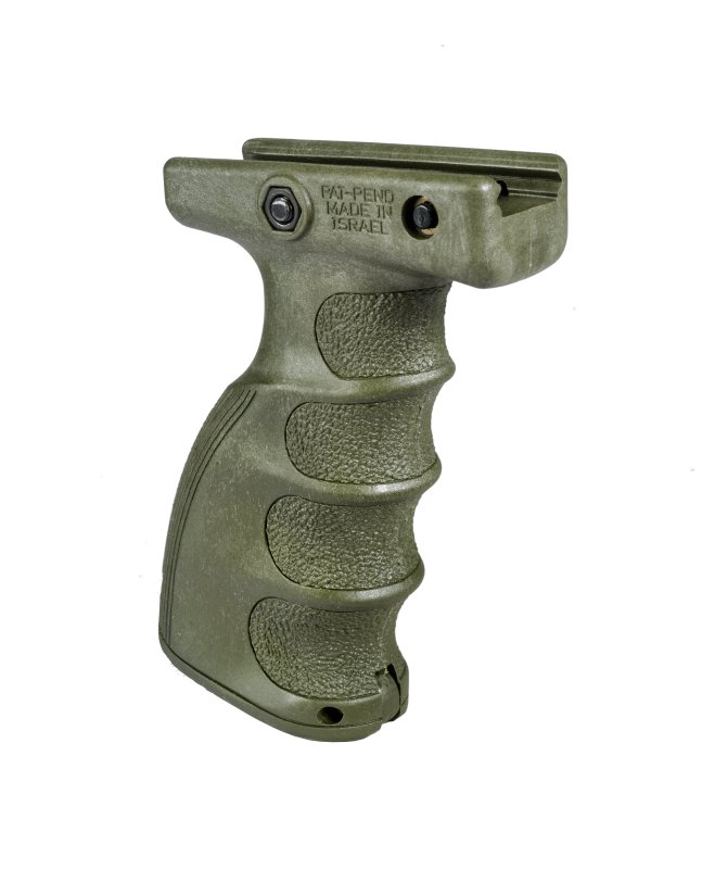 Přední nakloněná rukojeť pro M16/M4/AR15 zelená