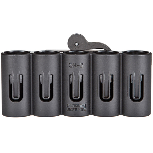 FAB Defense SH-5 Picatinny Holder for 12-Gauge Shotgun Shells - Black