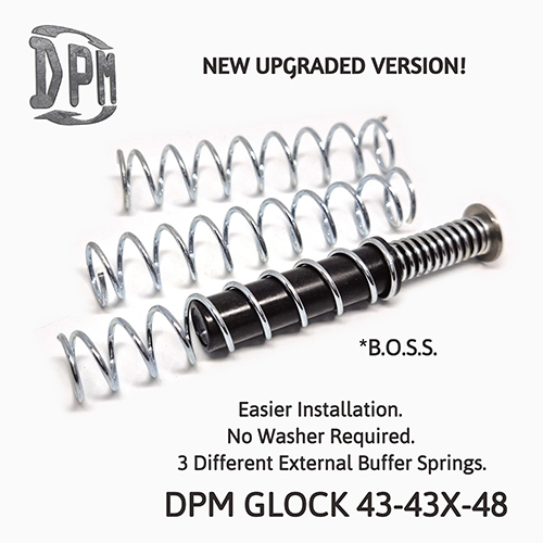 DPM Recoil Springs for Glock 43, 43X, 48 (9mm)