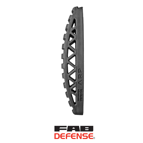 FAB ARP Rubberized Rounded Buttpad for GL-SHOCK, GL-MAG, and GK-MAG - Black