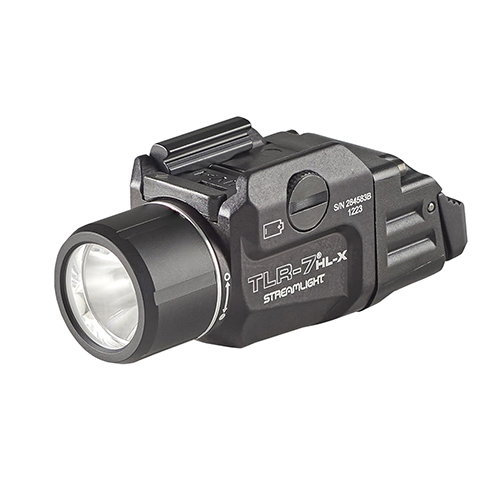 Streamlight TLR-7 HL-X USB - Taktická LED svítilna, 1000 lm, 1xSL-B9 aku a USB-C kabel, černá